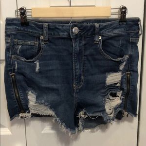 American Eagle super hi rise shortie